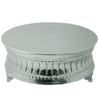 18 Round Nickleplated Cake Stand