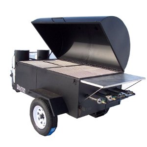 Southern Style Towable BBQ Grill By Holstein Manufacturing