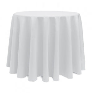 Poly/Cotton Tablecloth 108” Round