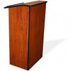 P.S. Portable Lectern - Wild Cherry Folding