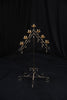 Slant Candelabra in white, gold or nickel