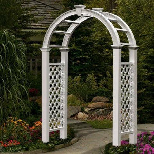 New England Arbors Nantucket Legacy Arch